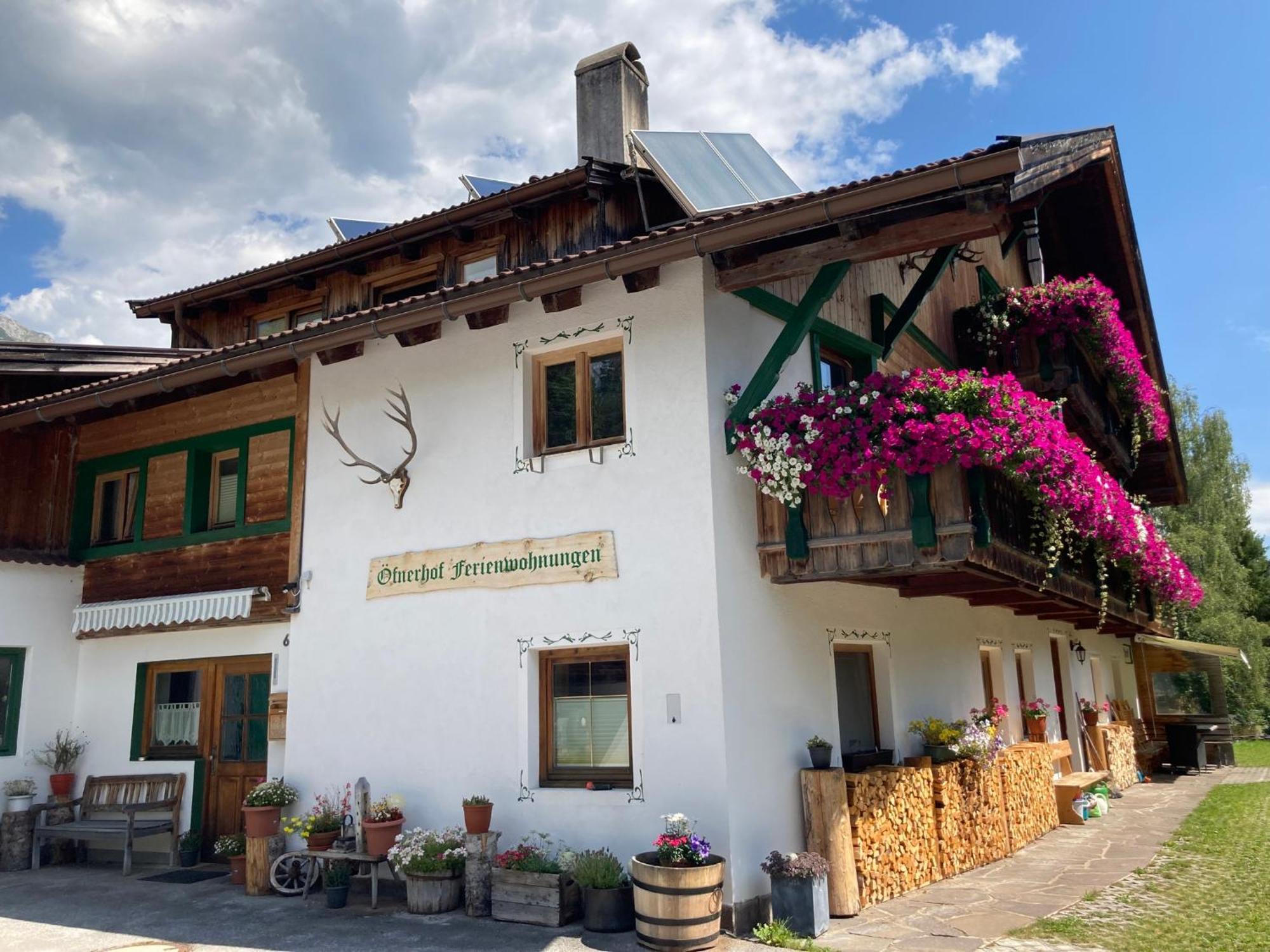 Oefnerhof Lägenhet Leutasch Exteriör bild